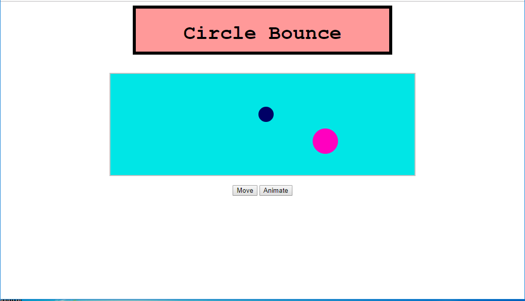 Circle Bounce
